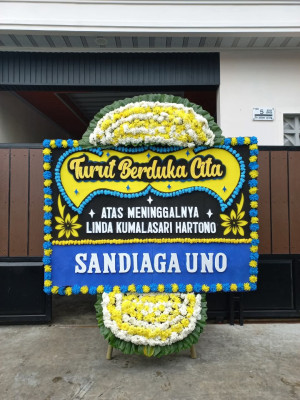 Papan Bunga Duka di Kabun
