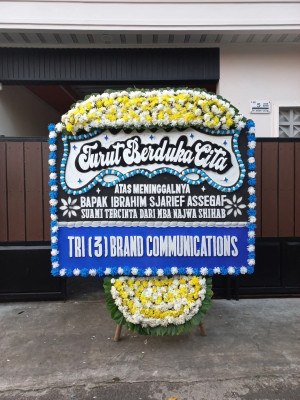 Papan Bunga Duka di Kabun